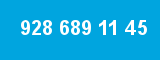 928 689 11 45 928 689 11 45